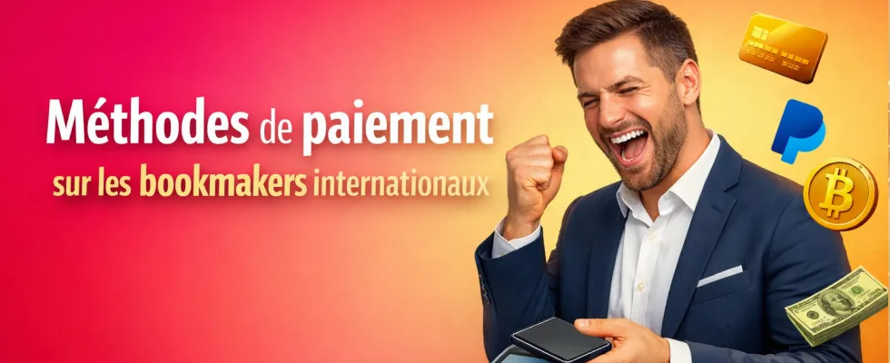 Méthodes de paiement sur les bookmakers internationaux : crypto, e-wallets et virements